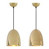 Original BTC Stanley Medium Pendant Light - Hammered Brass