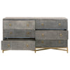 Essentials For Living Strand Shagreen 6-Drawer Double Dresser