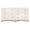 Essentials For Living Strand Shagreen 6-Drawer Double Dresser