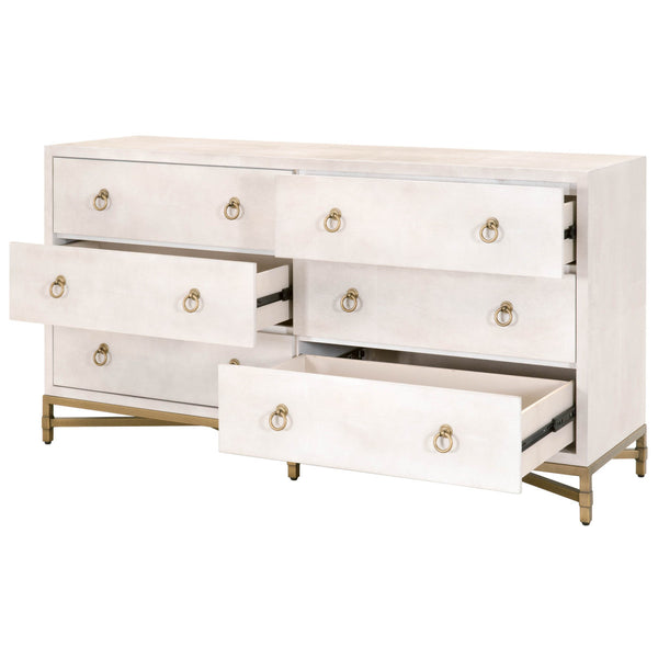 Essentials For Living Strand Shagreen 6-Drawer Double Dresser