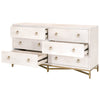 Essentials For Living Strand Shagreen 6-Drawer Double Dresser