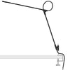 Pablo Superlight LED Table Lamp Black Clamp Mount 