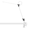 Pablo Superlight LED Table Lamp White Clamp Mount 