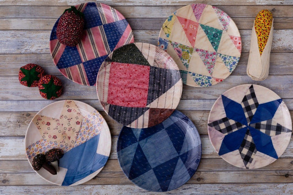 Siren Song Dakota Dinner Plates - Set of Four 