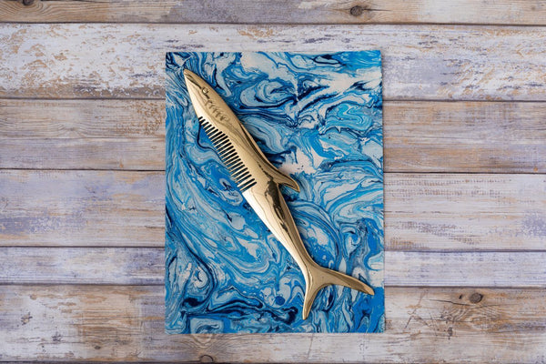 Siren Song Shark Brass Comb 
