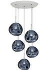 Tom Dixon Melt Mini Round LED Pendant System Smoke 
