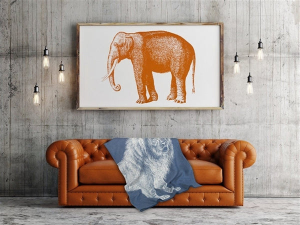 Thomas Paul Lion Alpaca Throw Camel 