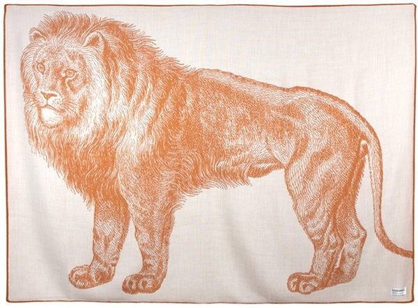 Thomas Paul Lion Alpaca Throw Camel 