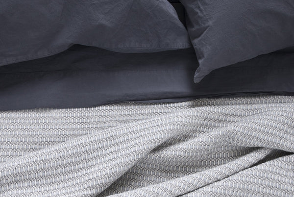 Area Theo Blanket Blue Queen 
