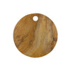 Sir Madam Teak Root Bevel-Edge Circular Board