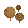 Sir Madam Teak Paddle Tray - Set of 3
