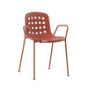 TOOU Holi Armchair Terra Cotta Perforated 