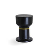 TOOU Paheko Table Stool - HE Black Mustard Ring 