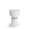 TOOU Paheko Table Stool - HE White Ocean Blue Ring 