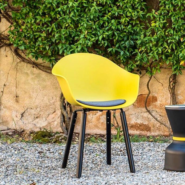 TOOU Paheko Table Stool - HE Black Red Ring 