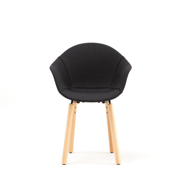TOOU TA Armchair - Yi Base - Upholstered
