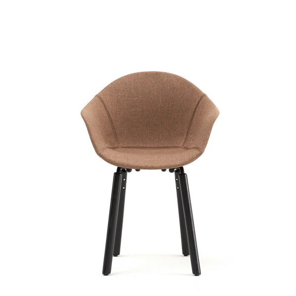 TOOU TA Armchair - Yi Base - Upholstered