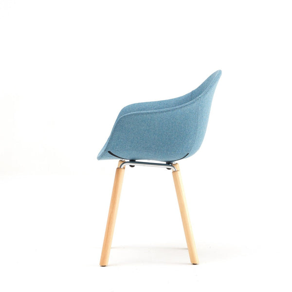 TOOU TA Armchair - Yi Base - Upholstered