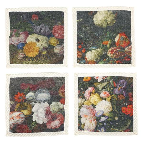 Siren Song Bouquet Cocktail Napkins  - Set of 4