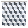 Siren Song Palazzo Shower Curtain - Metallic