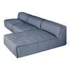 GUS Nexus Modular Armless Chaise 