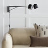 GUS Modern Tandem Swing Arm Lamp