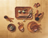 Sir Madam Teak Paddle Tray - Set of 3