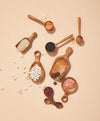 Sir Madam Teak Root Measuring Ladles - Set of 3