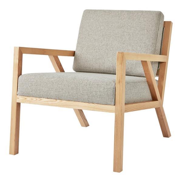 GUS Modern Truss Chair Himalaya Cloud / Ash Natural 