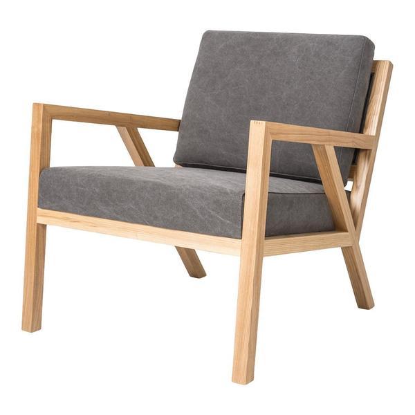 GUS Modern Truss Chair Himalaya Cloud / Ash Natural 