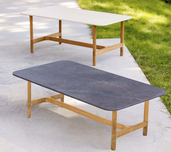 Cane-line Twist Coffee Table - Rectangle - Teak