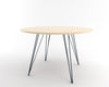 Tronk Williams Dining Table - Circular Navy Large Maple