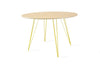 Tronk Williams Dining Table - Circular Yellow Large Maple