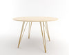 Tronk Williams Dining Table - Oval Mustard Large Maple