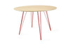 Tronk Williams Dining Table - Oval Red Large Maple