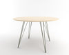 Tronk Williams Dining Table - Circular Prairie Green Small Maple