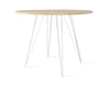 Tronk Williams Dining Table - Circular White Small Maple