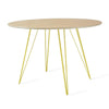 Tronk Williams Dining Table - Oval Yellow Small Maple