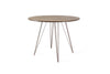Tronk Williams Dining Table - Circular Rose Copper Small Walnut