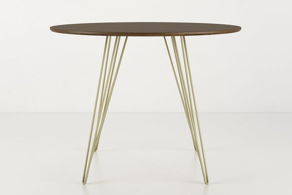 Tronk Williams Dining Table - Circular Blood Red Small Maple