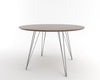 Tronk Williams Dining Table - Oval Gray Small Walnut
