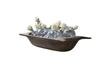 etúHOME Antique Oval Dough Bowl - Medium