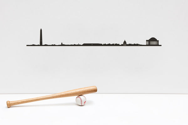 The Line - XL City Skyline Silhouette - Washington DC