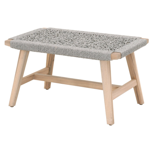 Essentials For Living Weave Outdoor Accent Stool