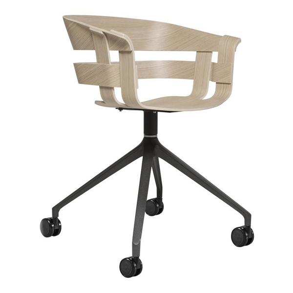 Design House Stockholm Wick Chair - Swivel Base w/ Wheels