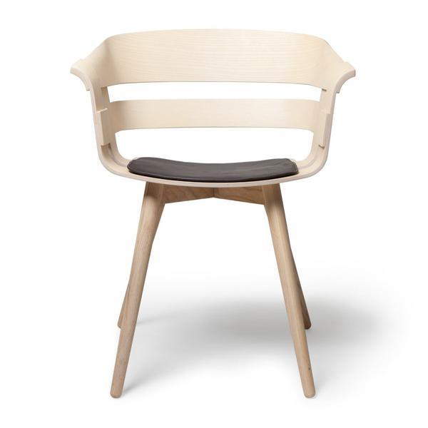 Design House Stockholm Wick Chair Cushion Beige Felt 
