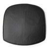 Design House Stockholm Wick Chair Cushion Black Leather 