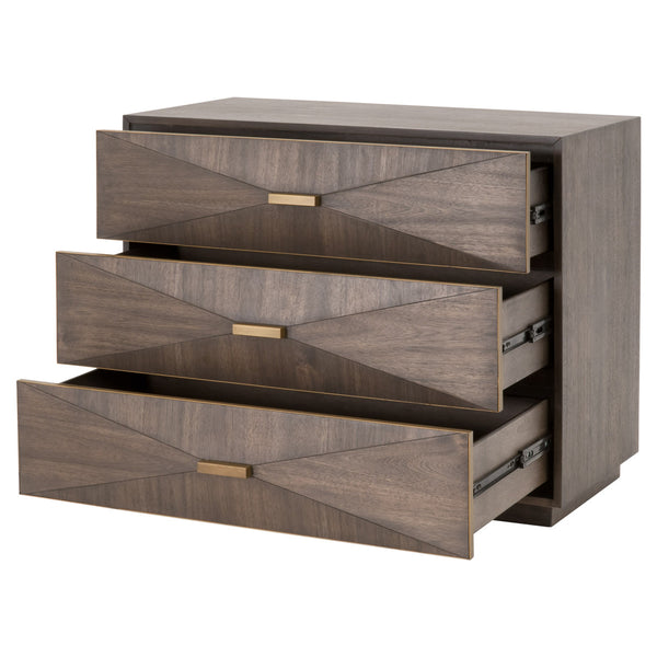 Essentials For Living Wynn 3-Drawer Nightstand