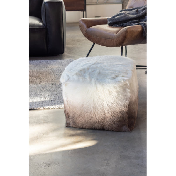 Moe's Lamb Fur Pouf