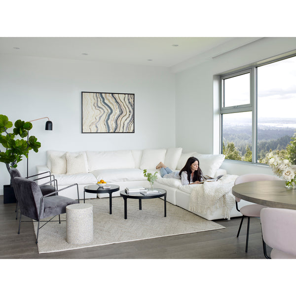 Moe's Clay Modular Sectional